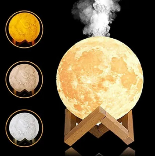 Humificador Difusor Luna Aroma 3 Toques
